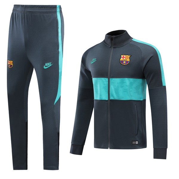 Chandal Del Barcelona 2019-2020 Gris Verde